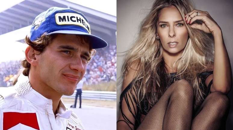 Adriane Galisteu shows photos with Ayrton Senna and talks about tributes to the driver