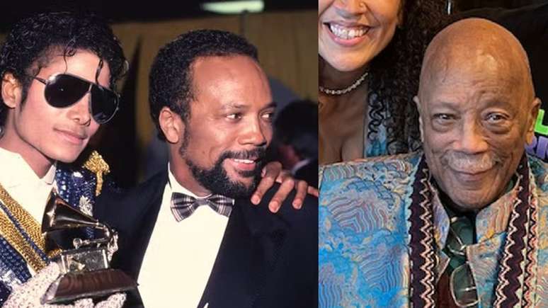 Michael Jackson e Quincy Jones