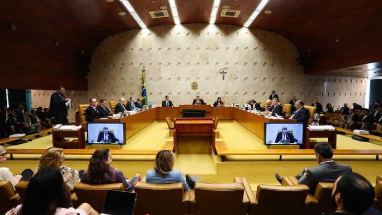 Plenário do STF em Brasília