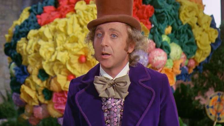 Gene Wilder em 'A Fantástica Fábrica de Chocolate' (Foto: Reprodução)