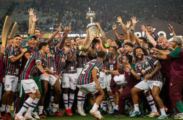 John Kennedy marcou o gol do título da Libertadores do Fluminense –