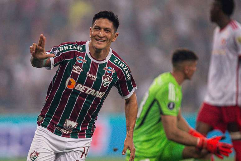 Germán Cano foi o grande nome do Fluminense na conquista da Libertadores –