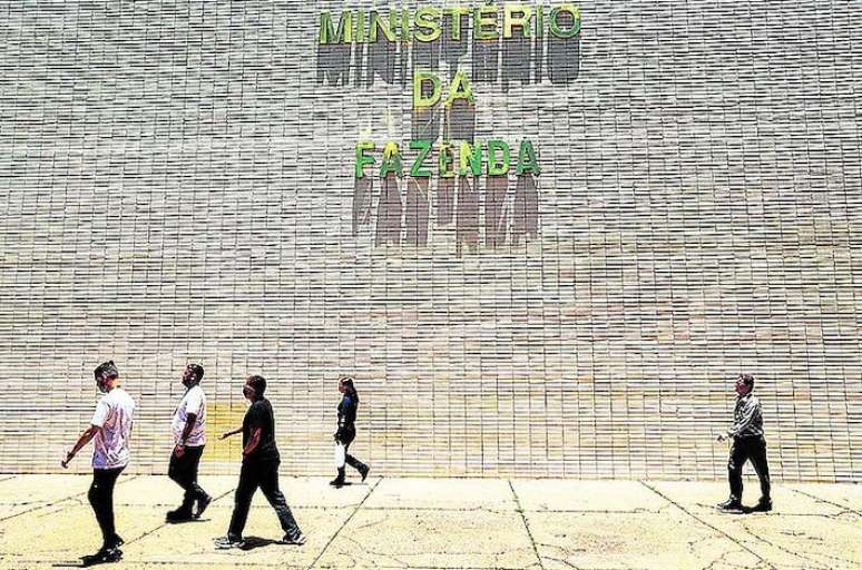 Ministério da Fazenda, na esplanada dos ministérios, em Brasília (DF)