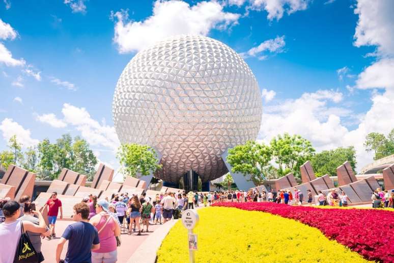 O EPCOT é dividido em quatro áreas incríveis