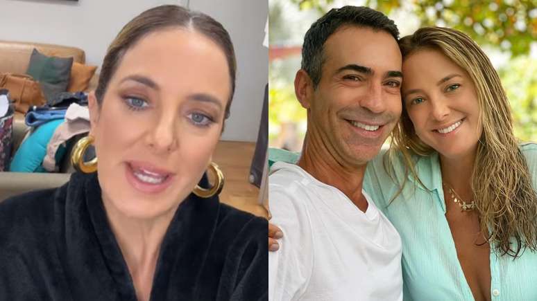 Ticiane Pinheiro falou sobre seu casamento com Cesar Tralli