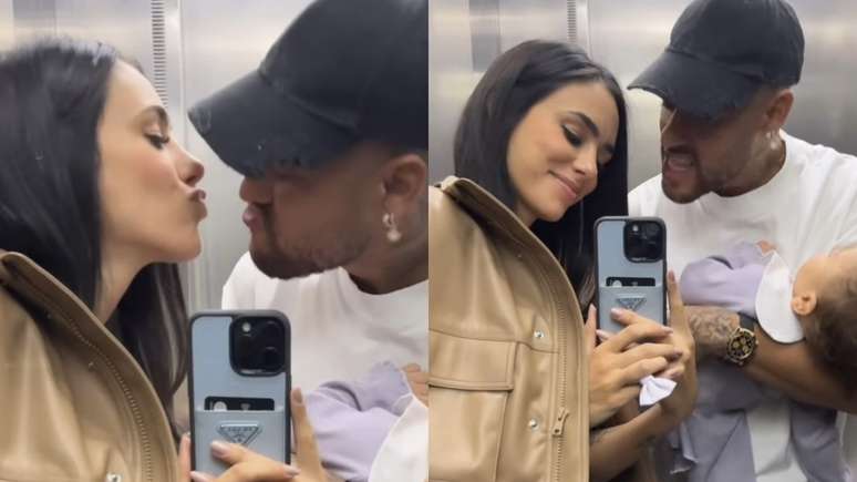 Neymar Jr apareceu nas redes com Bruna Biancardi