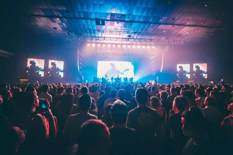 Show de Liam Gallagher em São Paulo (Foto: Stephan Solon / Divulgação)