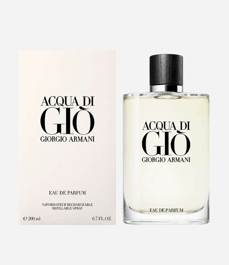 Acqua di Gio, da Giorgio Armani.