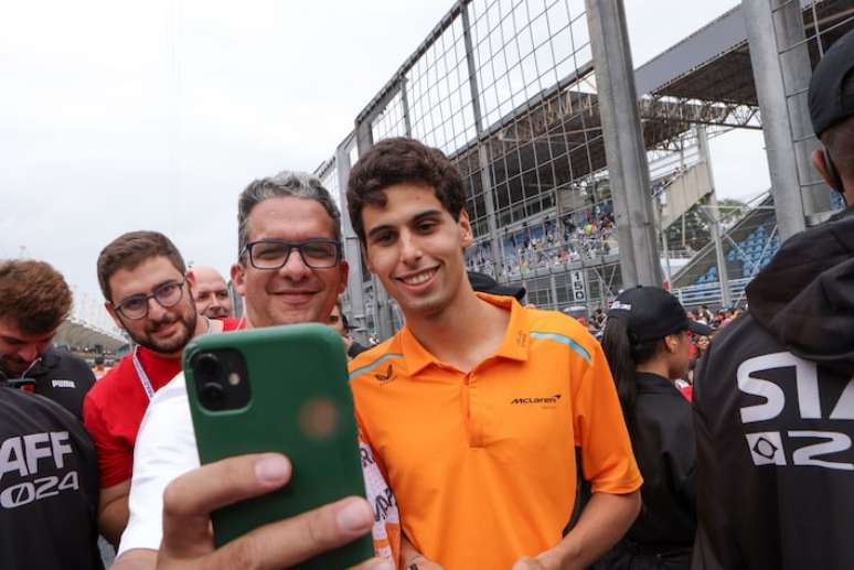 Atual campeão da Fórmula 3 e competidor da Fórmula 2 esteve no GP do Brasil em Interlagos.