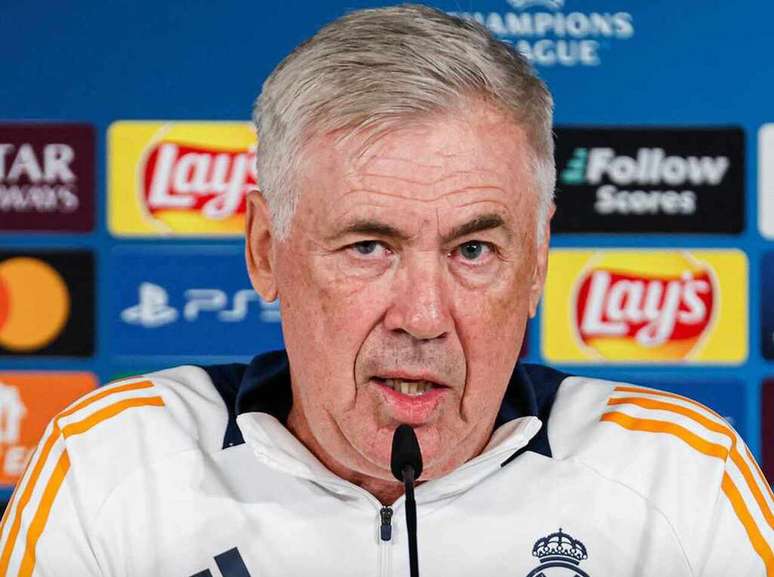 Ancelotti sustituyó a Valverde en la rueda de prensa