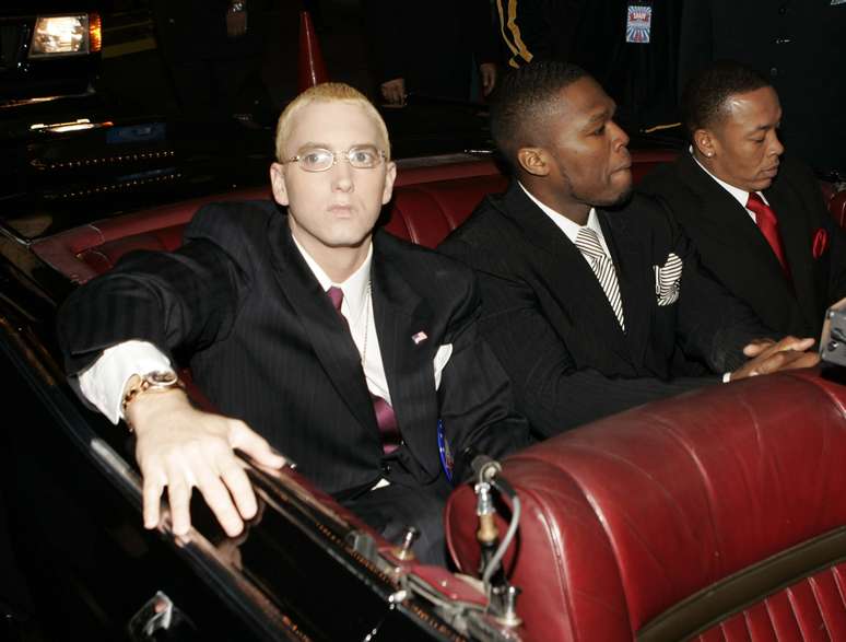 Dr. Dre, 50 cent e Eminem 