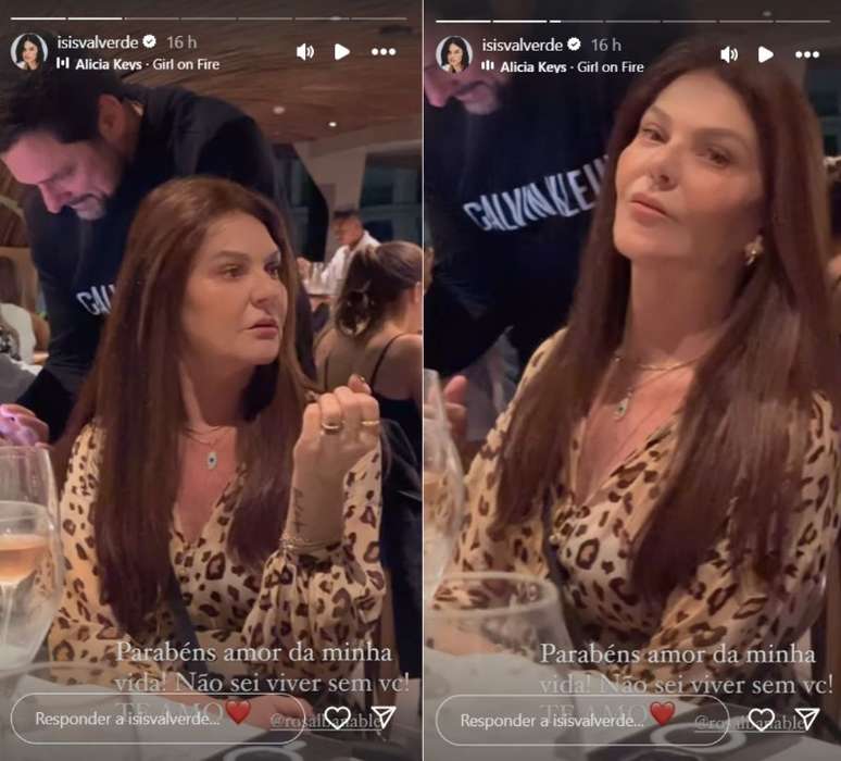 Isis Valverde se delcara para a m&atilde;e - Reprodu&ccedil;&atilde;o / Instagram