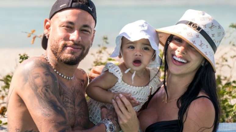 Neymar, Bruna Biancardi e Mavie