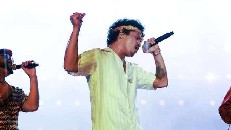 Bruno Mars se apresentou em São Paulo, Rio de Janeiro, Brasília, Curitiba e Belo Horizonte.