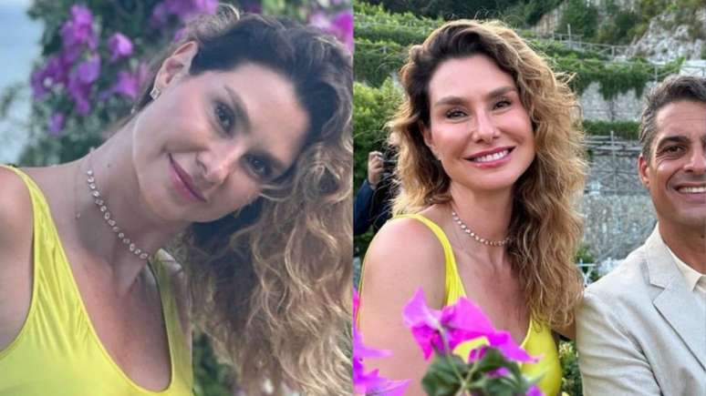 Lavínia Vlasak posta foto inédita com o marido em casamento