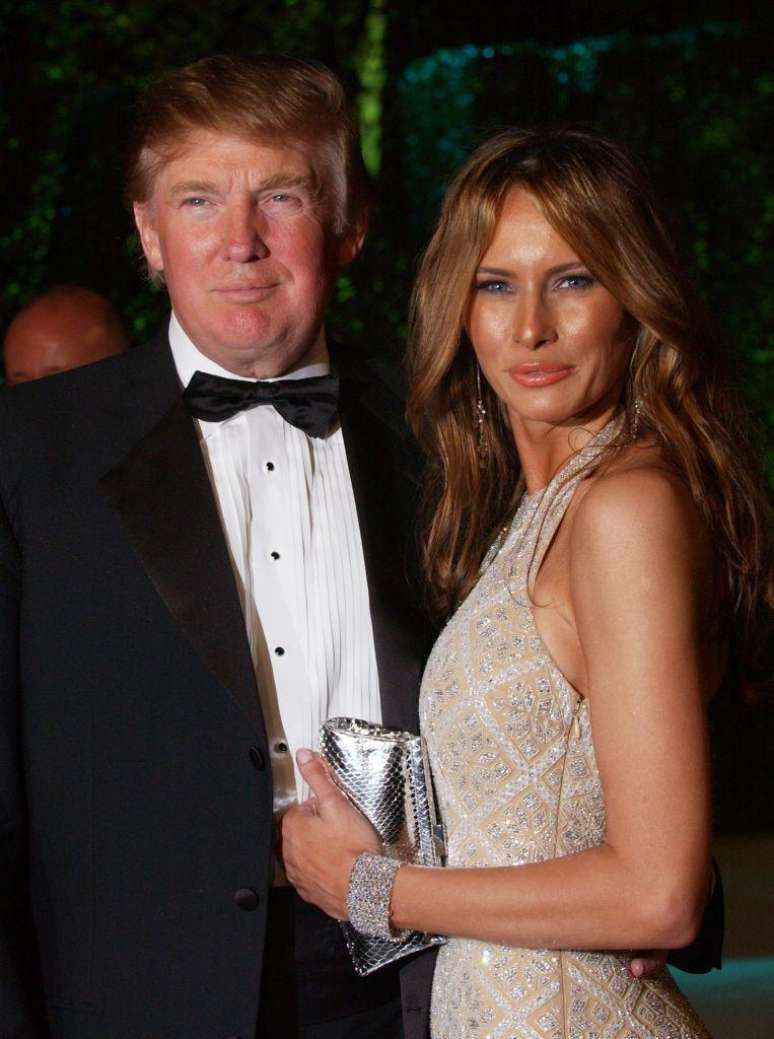 Trump e Melania, com quem se casou em 2005