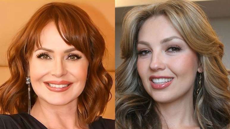 Gaby Spanic e Thalia