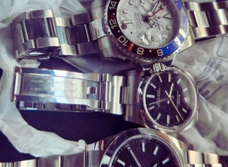 Líder da 'Gangue do Rolex' é encontrado com R$ 600 mil em relógios