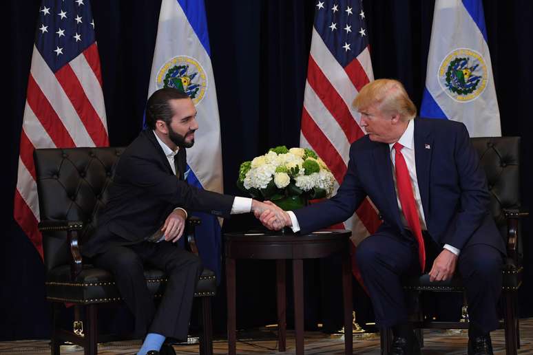 El salvadoreño Nayib Bukele es uno de los presidentes latinoamericanos que se han acercado políticamente a Trump.