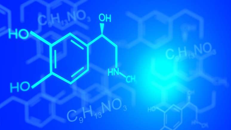 Fórmula química da adrenalina