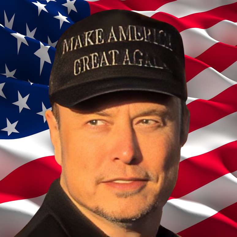 Elon Musk publicou foto com boné de Make America Great Again