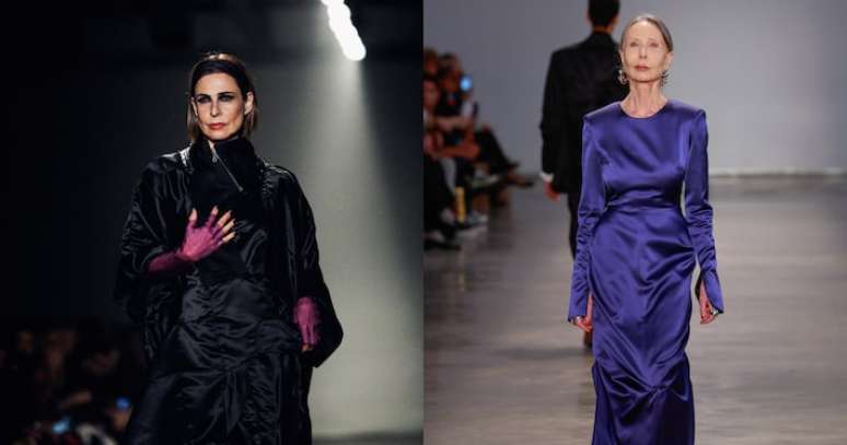 Sílvia Pfeifer e Maria Stella Splendore na SPFW N58