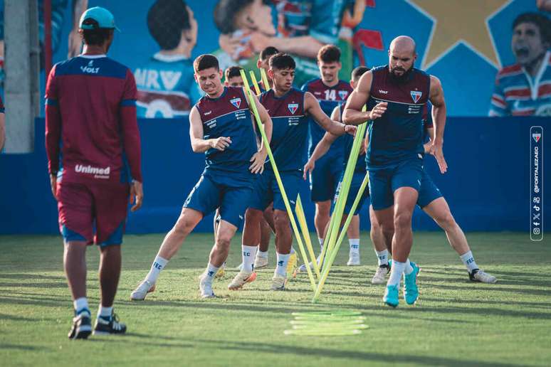 Fortaleza treina forte no CT Ribamar Bezerra visando confronto com o Vasco –