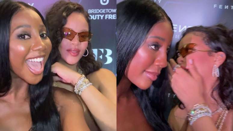 BFFs? Camila de Lucas é convidada para festa VIP de Rihanna: ‘Diva acessível’