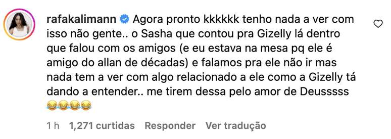 Post de Rafa Kalimann