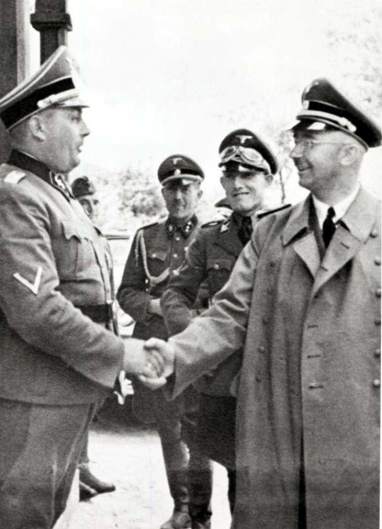 Rudolf Höss era uma figura importante do comando nazista, assim como o chefe da SS, Heinrich Himmler