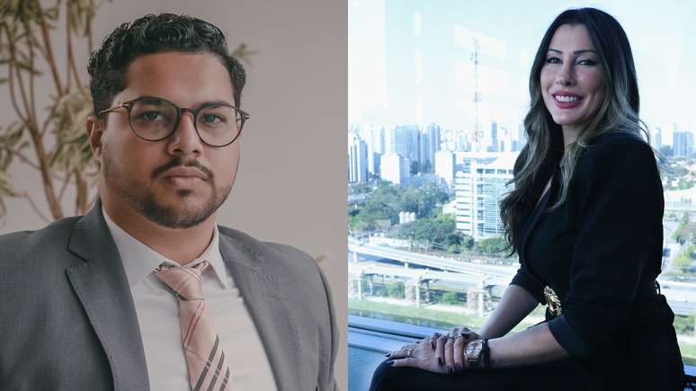 Os advogados Kevin de Sousa e Vanessa Paiva falaram sobre a herança de Agnaldo Rayol (Divulgação/Rômulo Costa/Mayara Martines)