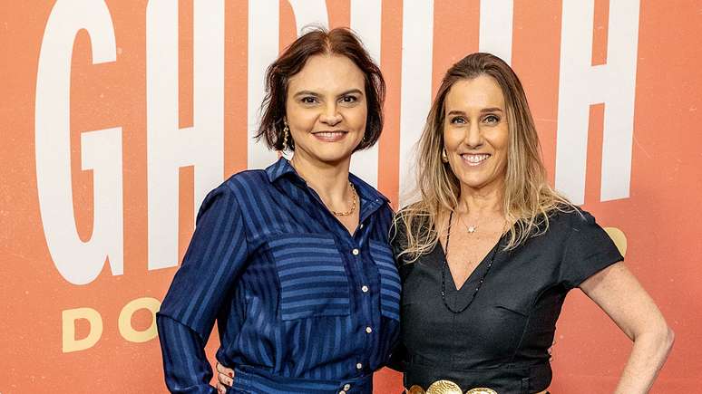 A autora Alessandra Poggi e Solange Couto Carol Castro Maria Eduarda a diretora Natália Grimberg