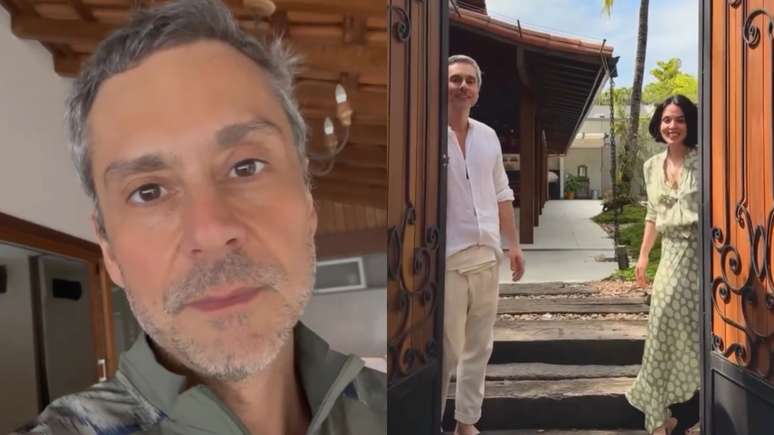 Piscina, churrasqueira e muito luxo: Alexandre Nero abre as portas de sua casa no campo