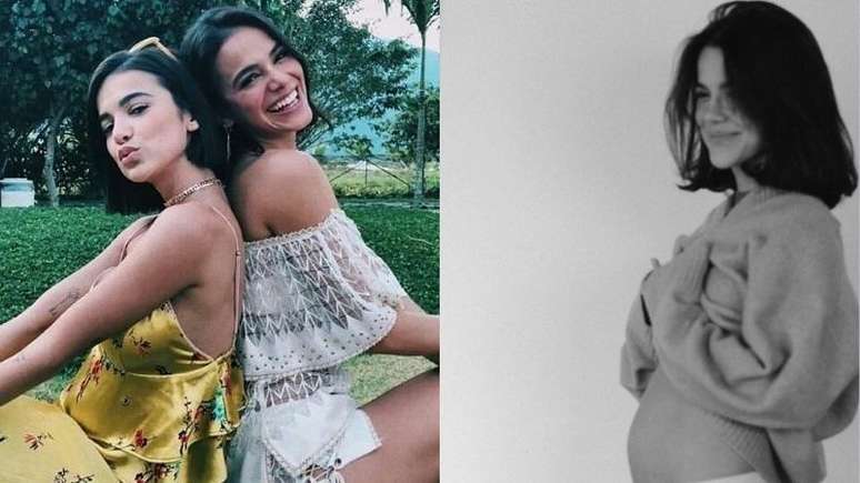 Amiga de Manu Gavassi, Bruna Marquezine reage a anúncio de gravidez; cantora compartilhou notícia nesta sexta-feira (08)