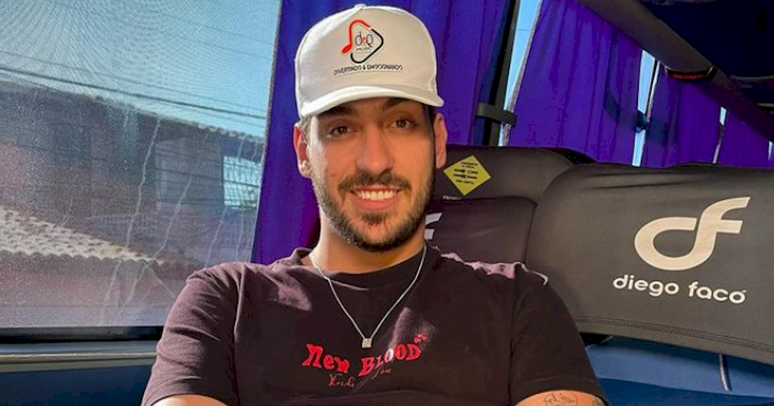 Diego Fac&oacute; lan&ccedil;a o in&eacute;dito EP 'DF Sem Freio'