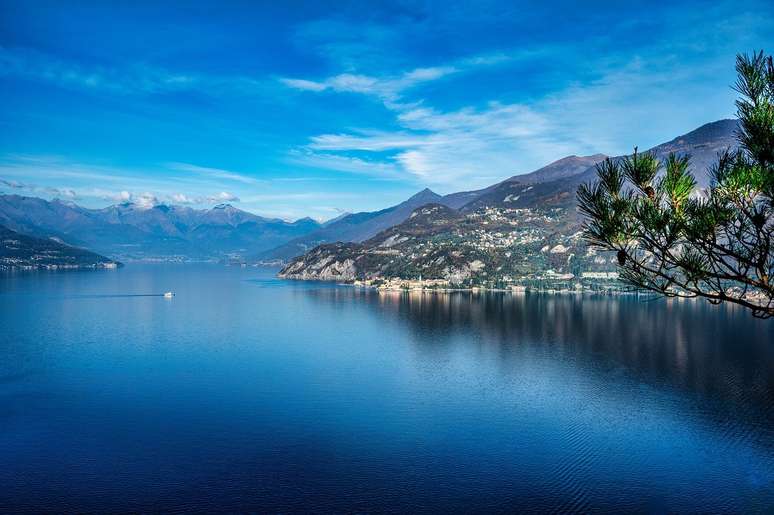 Lago Como, na Itália