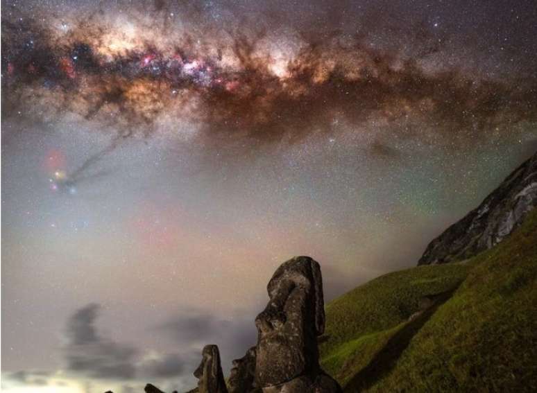 Fotografia de Rapa Nui ganha destaque da Nasa