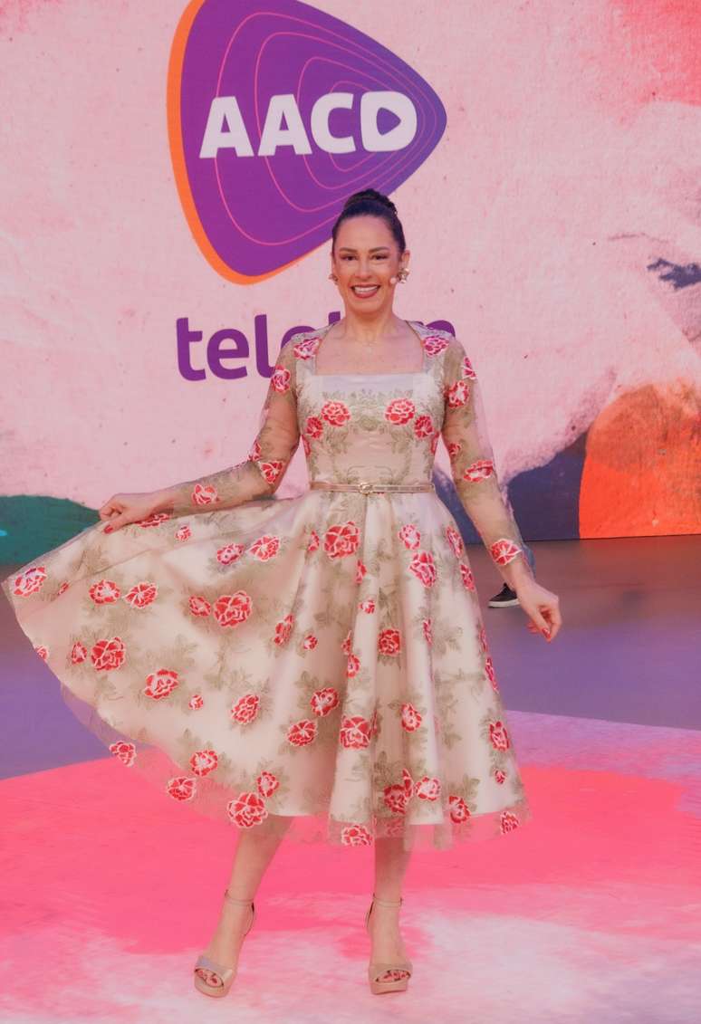 Silvia Abravanel no Teleton 2024 -