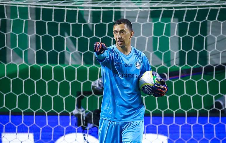 Marchesín salva Grêmio de ser goleado pelo Palmeiras (FOTO: LUCAS UEBEL/GRÊMIO FBPA)