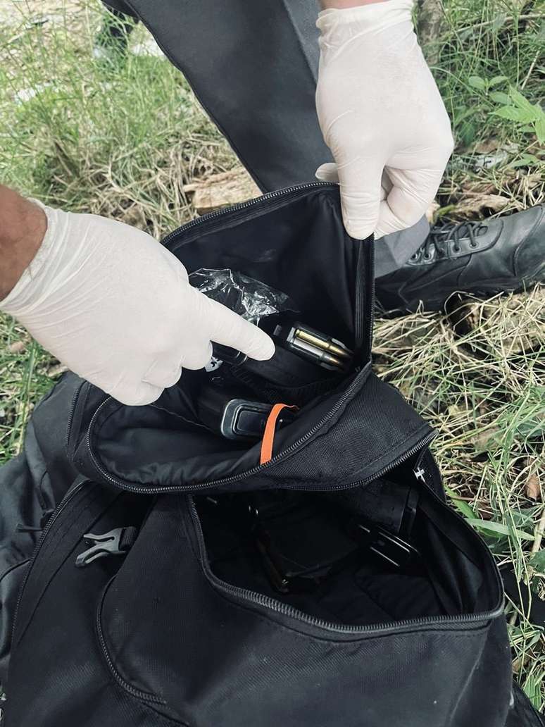 Armas foram encontradas próximo ao Aeroporto de Guarulhos