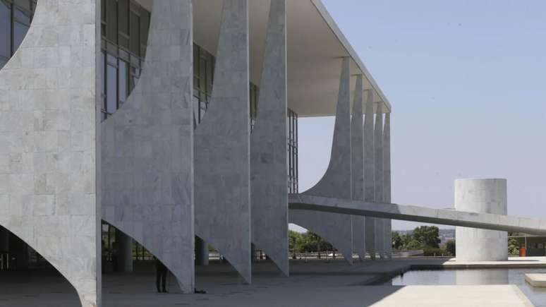 Fachada do Pal&aacute;cio do Planalto