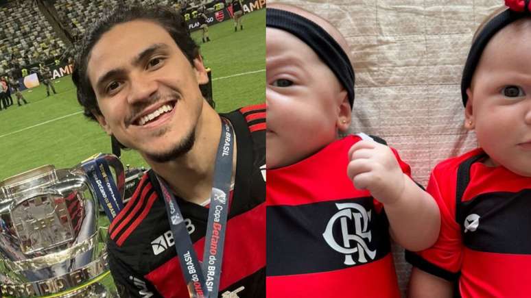 Pedro Guilherme é pai das gêmeas Antonia e Isabela