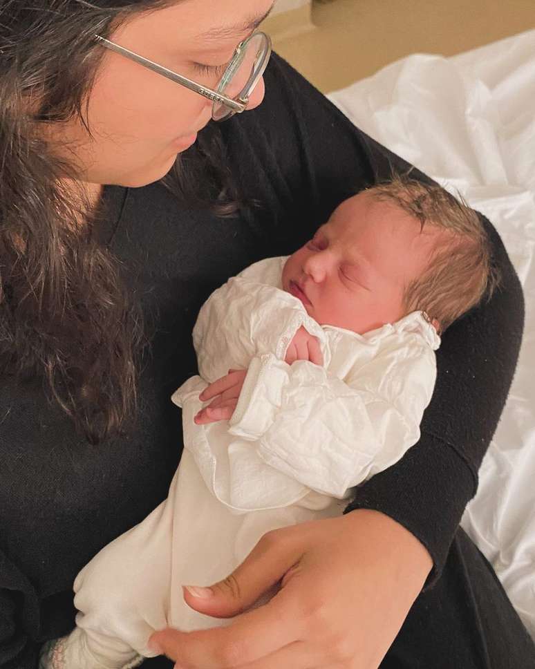 Maressa Luiza com a sobrinha, Ana - Instagram