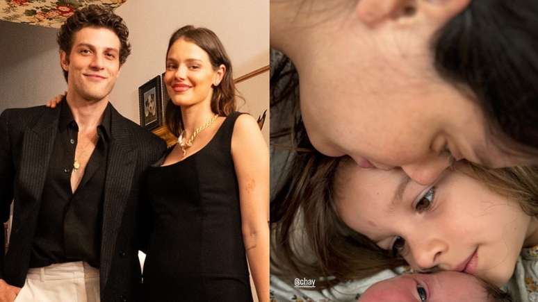 Laura Neiva enchants by showing a new photo with her newborn daughter, Ana