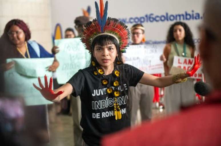 O aumento dos direitos dos povos ind&iacute;genas e das comunidades locais foi um dos poucos avan&ccedil;os na Cop16. Philipp Montenegro, CC BY-NC-ND