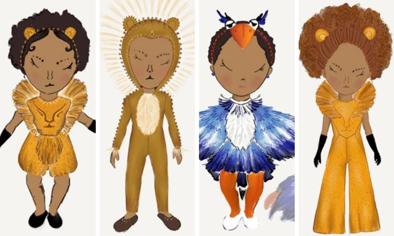 Looks inspirados no Rei Le&atilde;o para os filhos de Beyonc&eacute; 