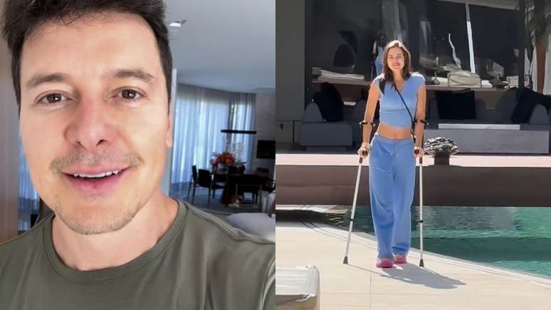 Rodrigo Faro falou sobre a nova etapa do tratamento de Vera Viel