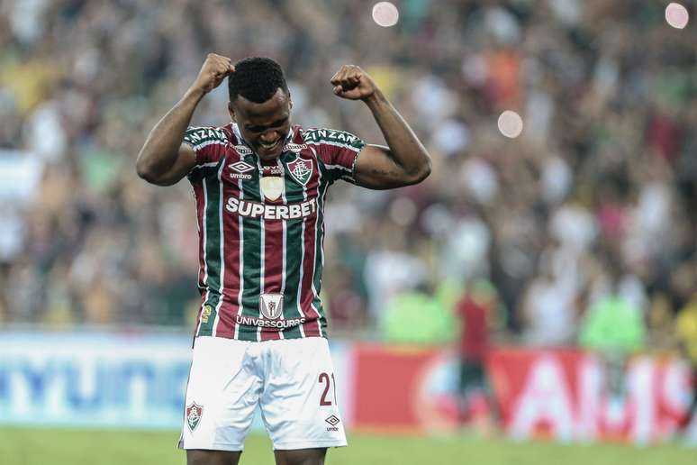 John Arias, meio-campo do Fluminense. (FOTO DE MARCELO GON&Ccedil;ALVES / FLUMINENSE FC)
