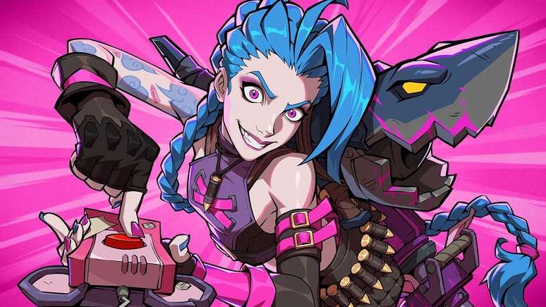 Jinx estará jogável em 2XKO, jogo de luta baseado em League of Legends