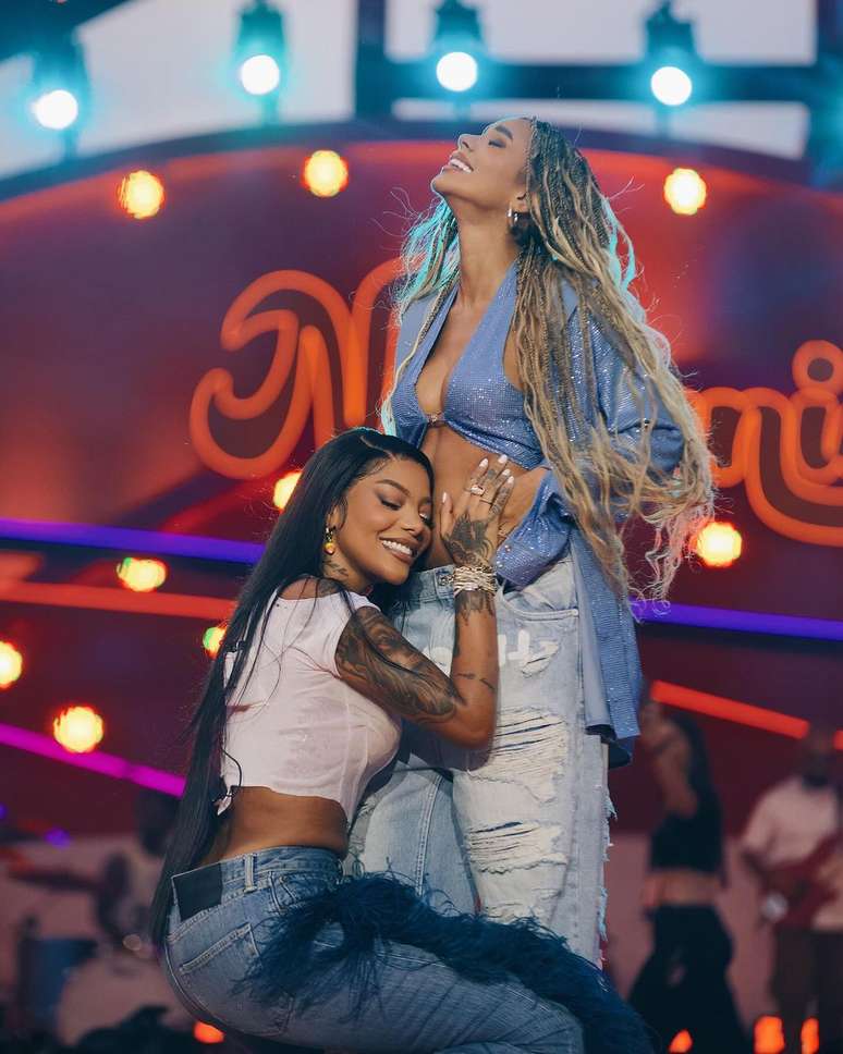 Ludmilla e Brunna Gon&ccedil;alves anunciam gravidez - Instagram